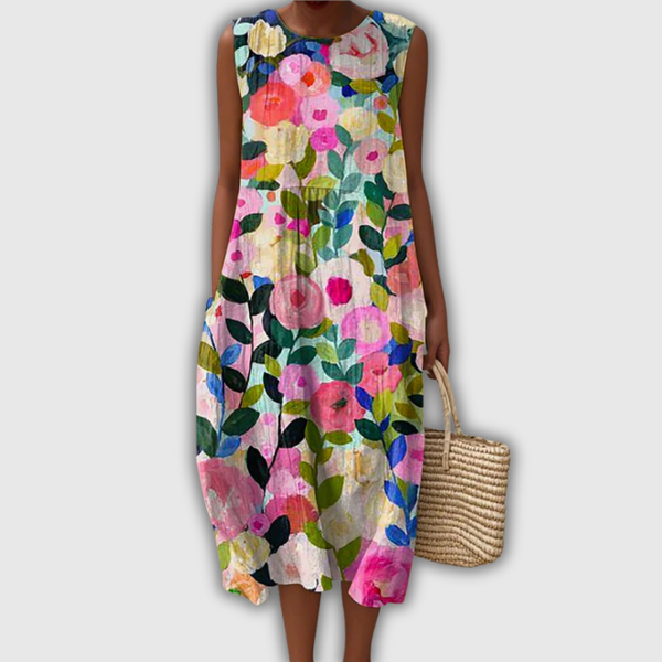 Amelia | Vestido de verano ligero sin mangas